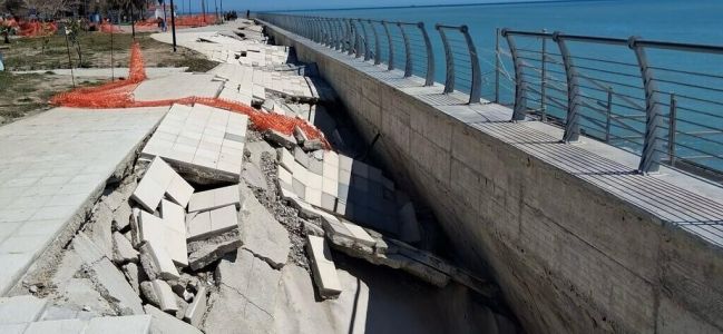 Caulonia, via libera del Ministero: utilizzate le economie PNRR per il ripristino del lungomare devastato dal Ciclone Harry